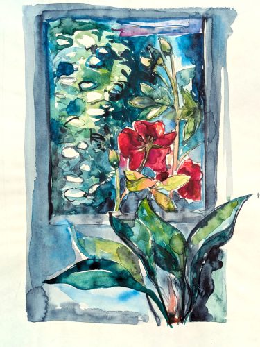 Blumen-vor-dem-Fenster