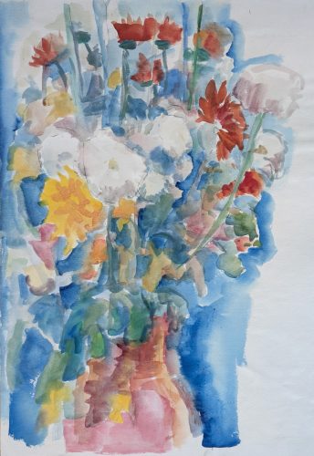 Blumenstrauss in Vase