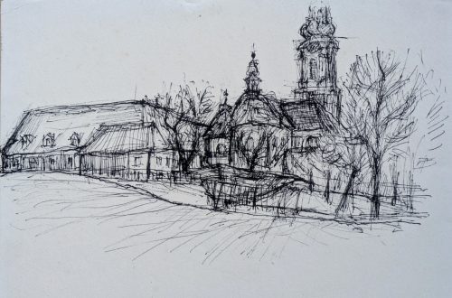 Dorfkirche neben Schloss