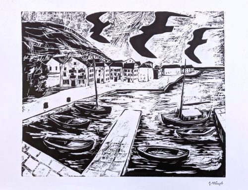 Fischerdorf-in-Dalmatien