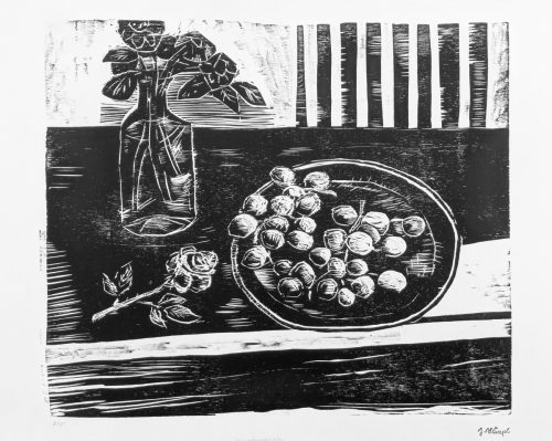 Stilleben-mit-Weintrauben