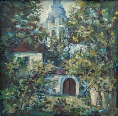 Garten der Dorfkirche